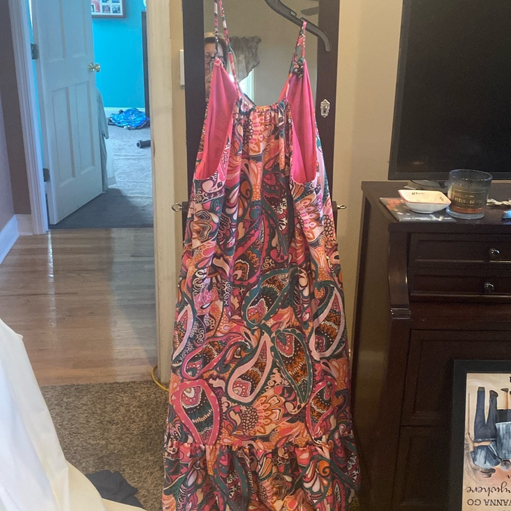 INC BRAND Fun halter dress Size 12